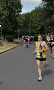 David Crowther in the Lordshill 10k