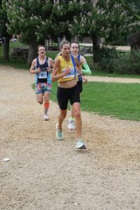 Emma Caplan in Race 3 of the Upton Summer Series