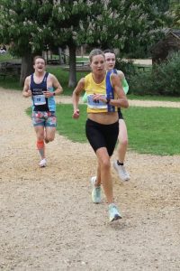 Emma Caplan in Race 3 of the Upton Summer Series