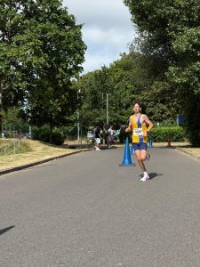 Harry Butcher in the Lordshill 10k