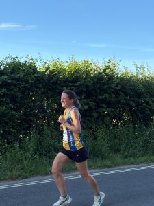 Helen Beddoe in the Blackmore Vale Half Marathon