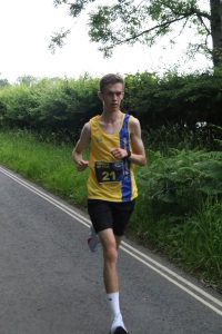 Jack Barwick in the Blackmore Vale Half Marathon