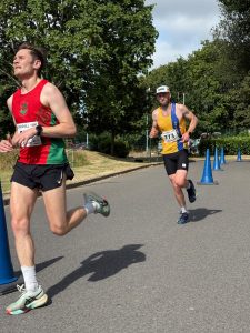 Jack Davis in the Lordshill 10k