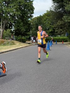 Jason Christian in the Lordshill 10k
