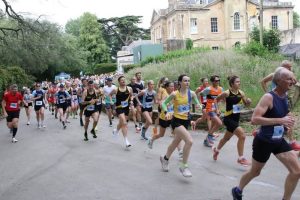 Kitty Cook and Helen Beddoe starting Race 3 of the Upton Summer Series