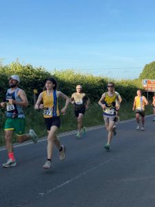 Kitty Cook in action at the Blackmore Vale Half Marathon