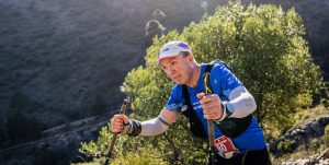 Patrick Kingston in the Verbier Marathon