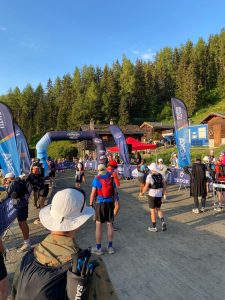 The start area of the Verbier Marathon