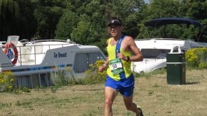 Stu Nicholas in the Beat the Boat 10k