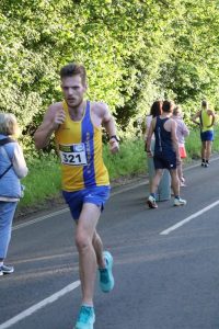 Tom Casson in the Blackmore Vale Half Marathon