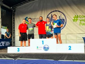 The top three of the Standard Chartered Great City Race