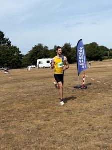 Ben Collins finishing the Stur Half