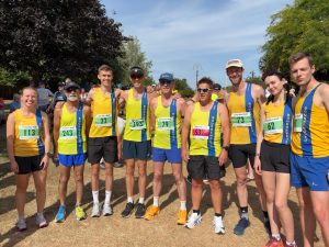 The Bournemouth AC team at the Stur Half