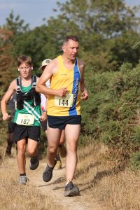 David Crowther in the Sunflower Stride