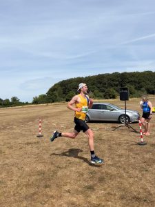 Jack Davis finishing the Stur Half