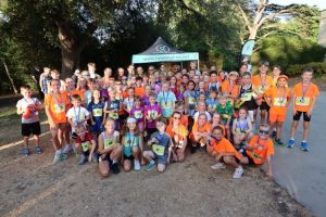 The Juniors after completing the final race of the Summer Series