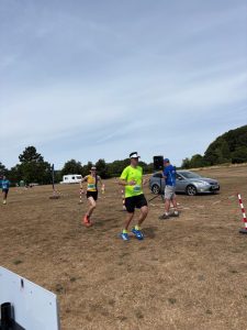 Kitty Cook finishing the Stur Half