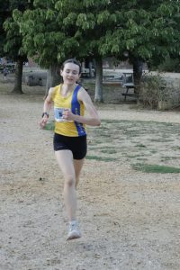 Kitty Cook battling it out in Race Six of the Upton Summer Series