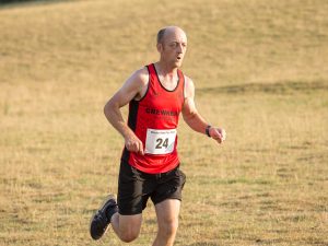 Michael Legg leading the Maiden New Ten