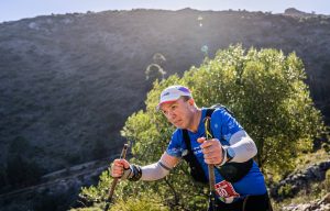 Patrick Kingston batting the Crazy Mountain 100
