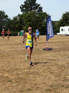 Sanjai Sharma finishing the Stur Half