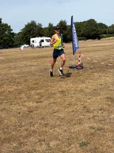 Stu Nicholas finishing the Stur Half