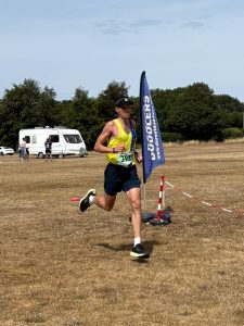 Stu Nicholas finishing the Stur Half