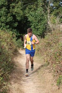 Tom Casson on the trail in the Sunflower Stride