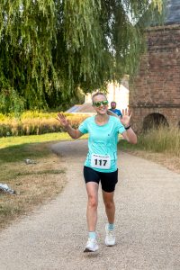Zoe Meaton having fun in the Maiden New Ten