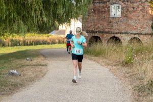 Zoe Meaton making her way round in the Maiden New Ten