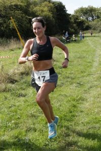 Anne-Marie Bayliss finishing The Beast