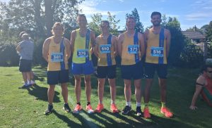 The Bournemouth AC team for the Overton 5