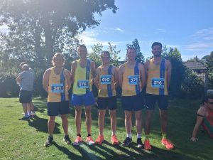 The Bournemouth AC team at the Overton 5