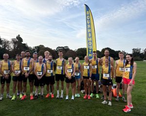 The Bournemouth AC team at the Round the Lakes 10k