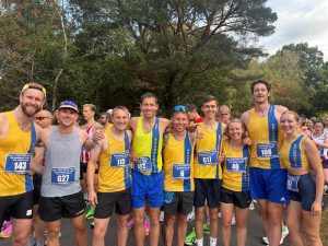 The Bournemouth AC squad at the Totton 10k