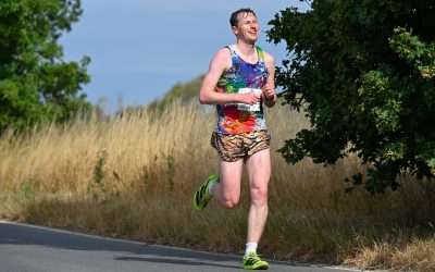 Bryn Battles Round Newark Half Marathon