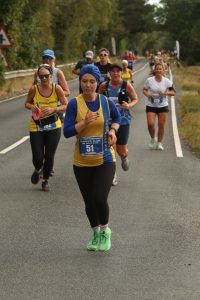 Emma Biggs in the Totton 10k