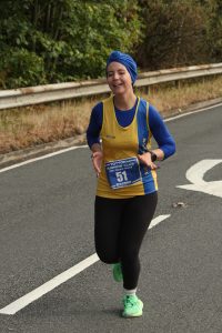 Emma Biggs in the Totton 10k