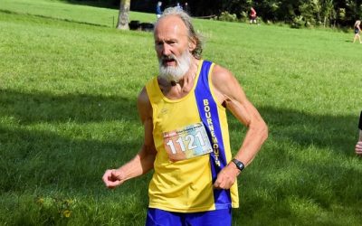 Geoff Newton Comes Runner Up in England Masters Cross Country Champs