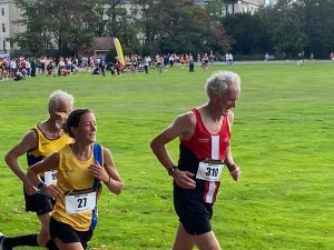 Helen Beddoe in action at Round the Lakes