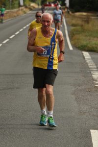 Ian Graham competing in the Totton 10k