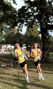 Jack Barwick and Riley Austin in action at Round the Lakes