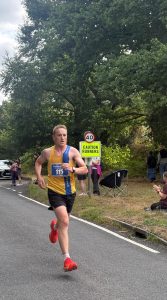 Josh Cole competing in the Overton 5