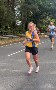 Katie Bentley in the Totton 10k