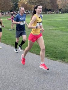 Kitty Cook in the Round the Lakes 10k