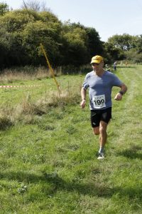 Patrick Kingston finishing The Beast