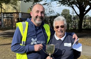 Simon Saunders gets awarded the 2026 Popplewell Trophy