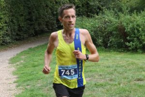 Stu Nicholas in action at the Overton 5