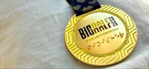 Barry Dolman's Big Half medal