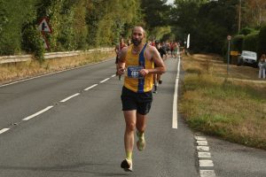 Tom Sclanders in the Totton 10k